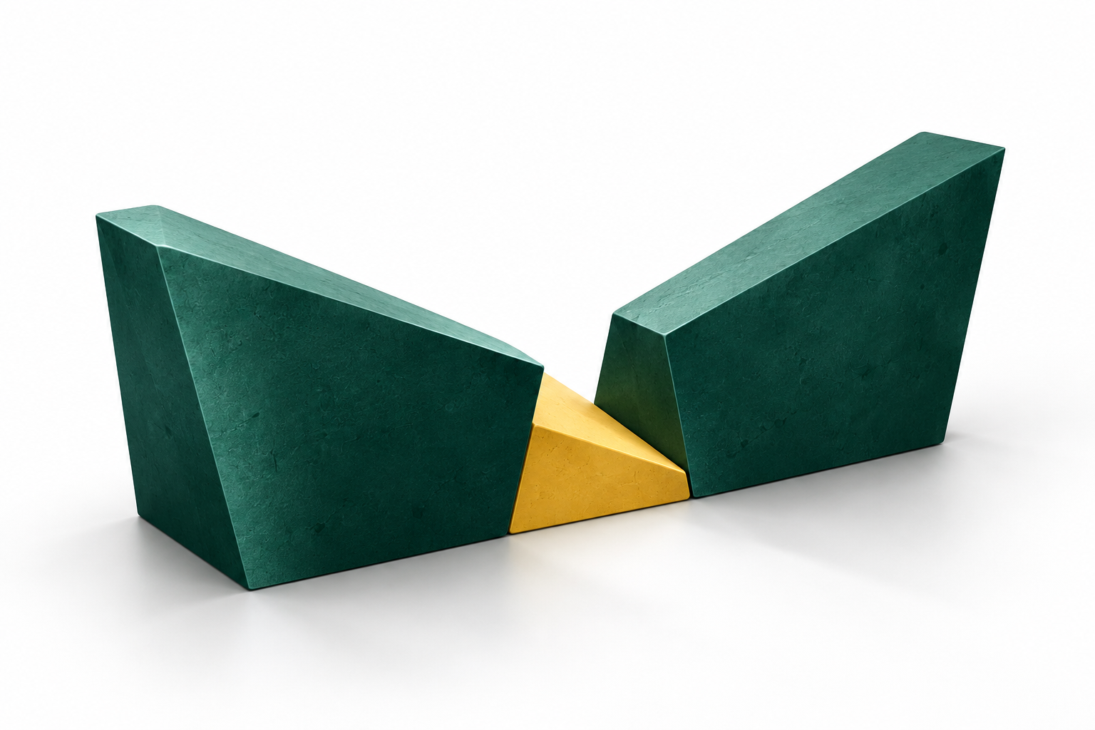 Green Channels with Yellow Connector